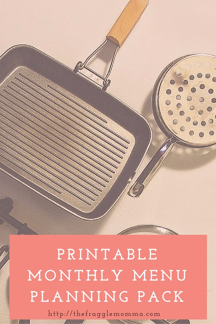 Free Printable Monthly Meal Plan - At Home With Holly