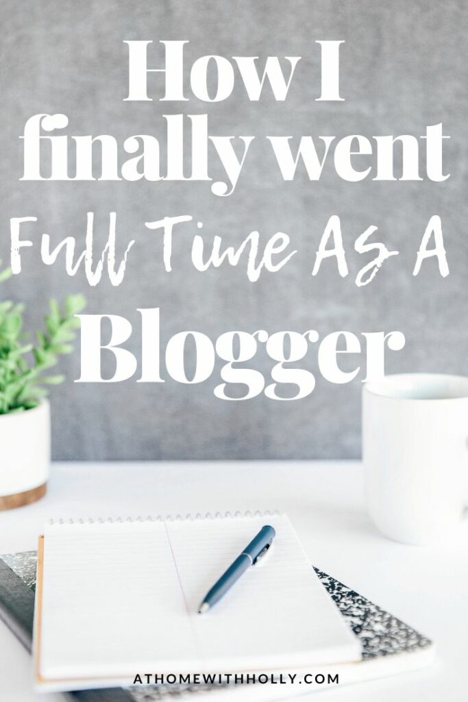 How I Finally Went Full Time With My Blog | How I finally had that 5 figure month I had always been dreaming of and the exact steps it took to get me there. Full Elite Blog Academy Review.