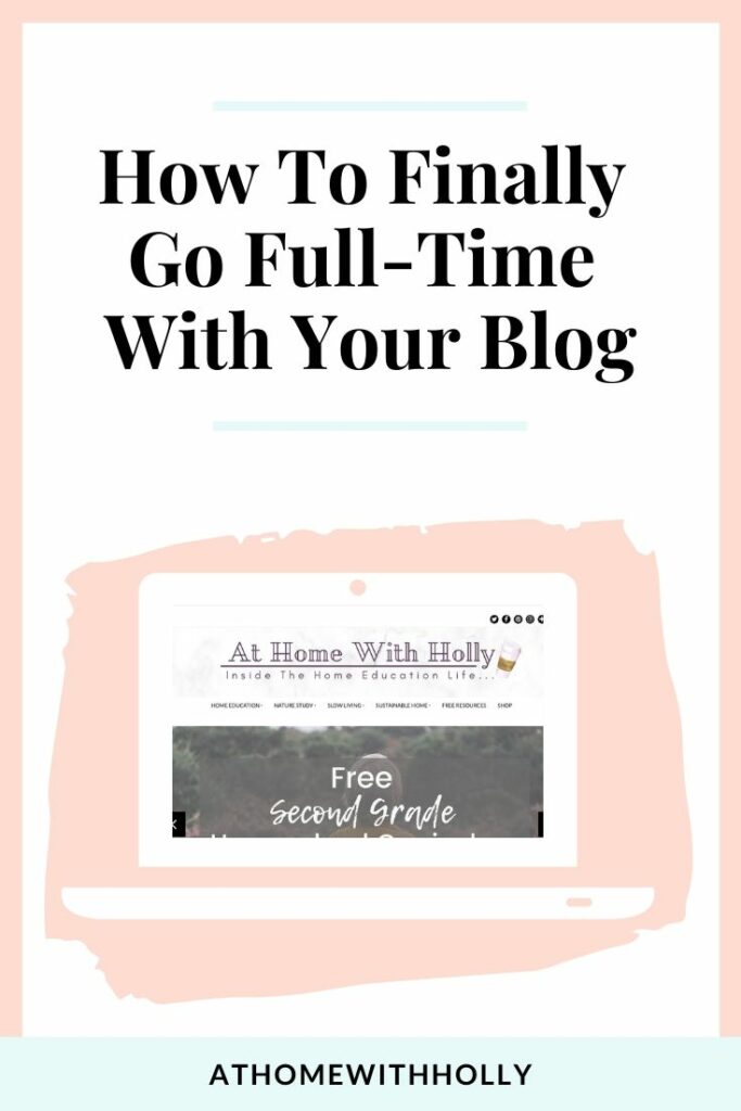 How I Finally Went Full Time With My Blog | How I finally had that 5 figure month I had always been dreaming of and the exact steps it took to get me there. Full Elite Blog Academy Review.