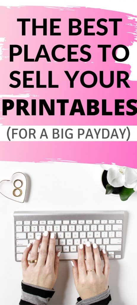 Where to Sell Printables When You Don't Have An Established Audience To Sell Too.