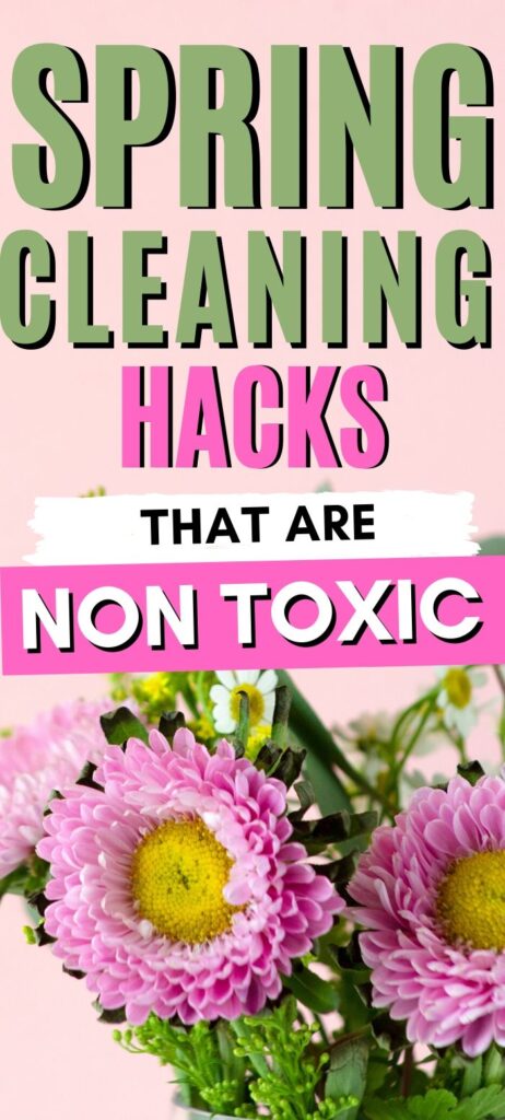 Spring Cleaning Hacks That Are Non Toxic. Use these DIY Cleaners to clean it all.