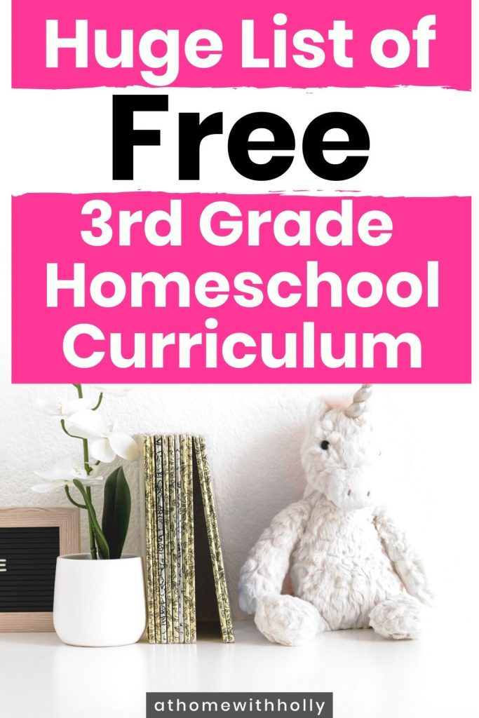 3rd grade free homeschool resources and curriculum